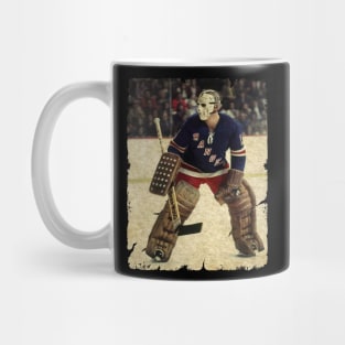 Ed Giacomin, 1970 in New York Rangers Mug